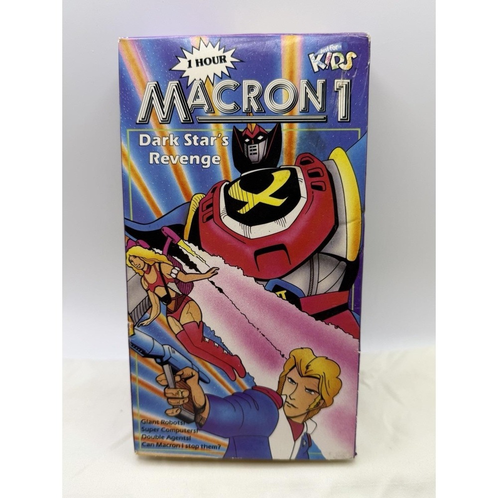 Macron 1 - Dark Stars Revenge Vol. 4 (VHS) 1989 Vintage